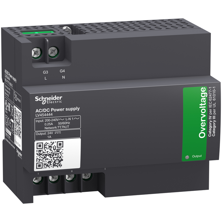 Schneider Electric LV454444 24Vdc Power Supply Ad Module 200/240 Vac