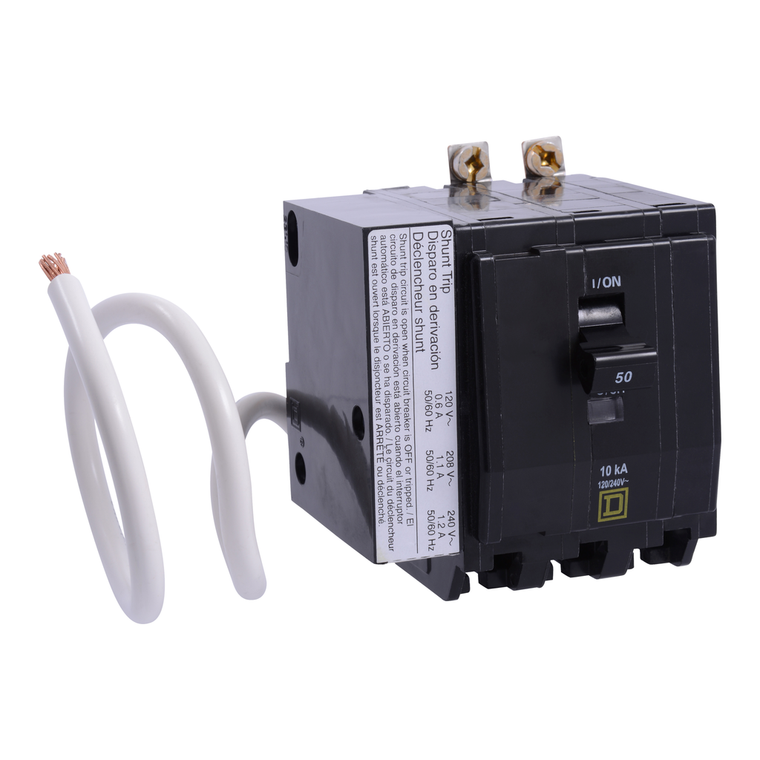Schneider Electric QOB350SWN1021 Miniature Circuit Breaker 240V 50A