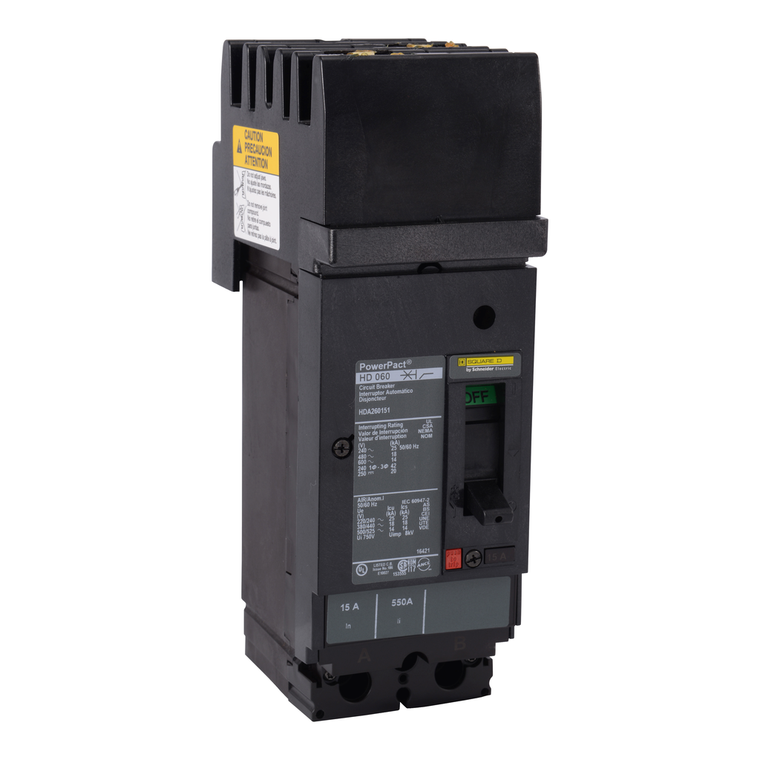 Schneider Electric HDA260601 Molded Case Circuit Breaker 600V 60A
