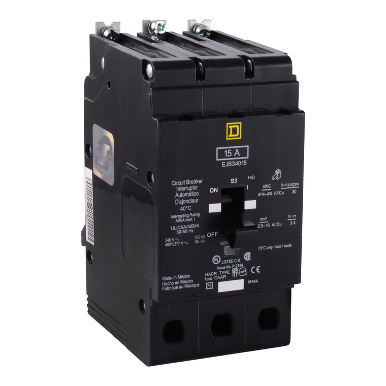 Schneider Electric EJB34030CA Miniature Circuit Breaker 480Y/277V 30A