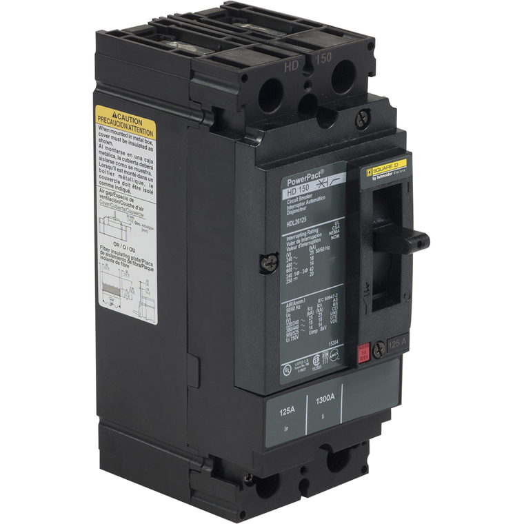 Schneider Electric HGL26080 Molded Case Circuit Breaker 600V 80A