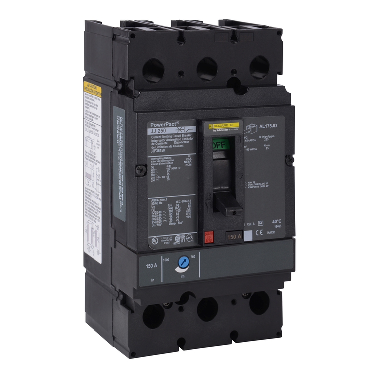Schneider Electric JJL36225C Molded Case Circuit Breaker 600V 225A