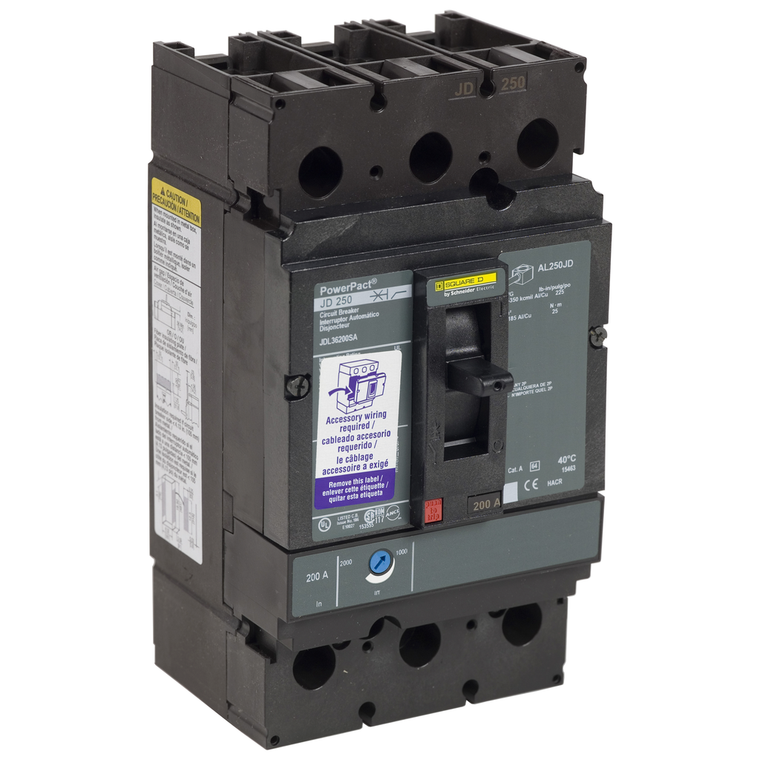 Schneider Electric JDL36150SA Molded Case Circuit Breaker 600V 150A