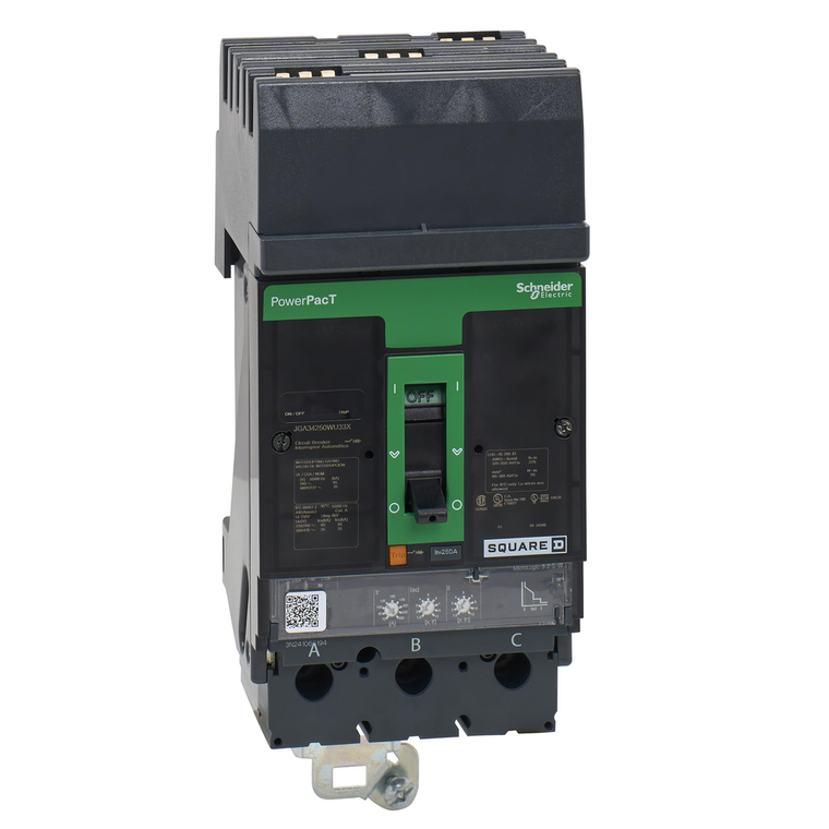 Schneider Electric JGA34250WU33X Molded Case Circuit Breaker 480V 250A