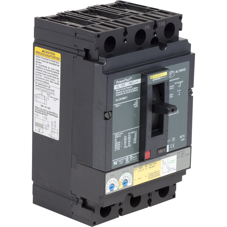 Schneider Electric HLL36100M73 Motor Circuit Protector 600V 100A