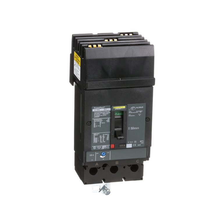 Schneider Electric JJA36225 Molded Case Circuit Breaker 600V 225A