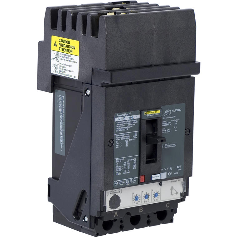 Schneider Electric HRA36100U31X Molded Case Circuit Breaker 600V 100A