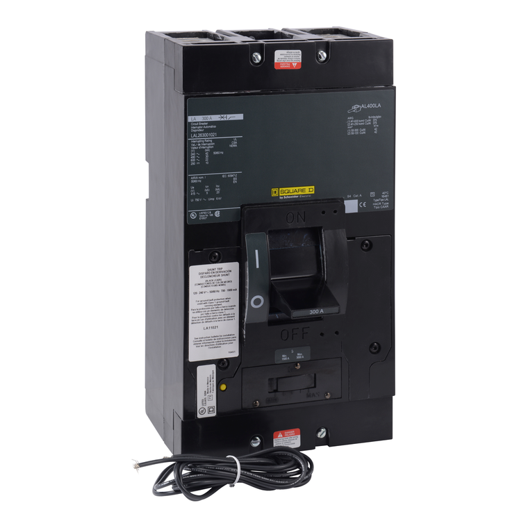Schneider Electric LA363001021 Molded Case Circuit Breaker 600V 300A