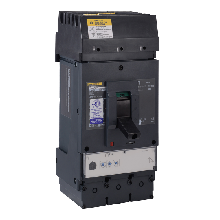 Schneider Electric LGA36400U31XSA Molded Case Circuit Breaker 600V 400A