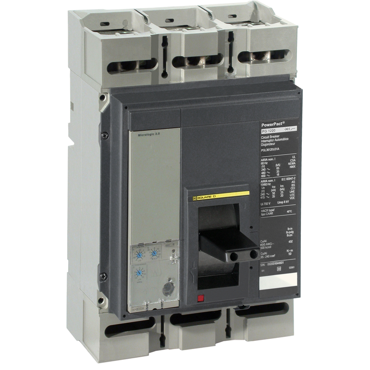 Schneider Electric PJL36120 Molded Case Circuit Breaker 600V 1200A