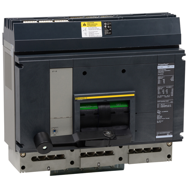 Schneider Electric RJA36120CU31A Molded Case Circuit Breaker 600V 1200A
