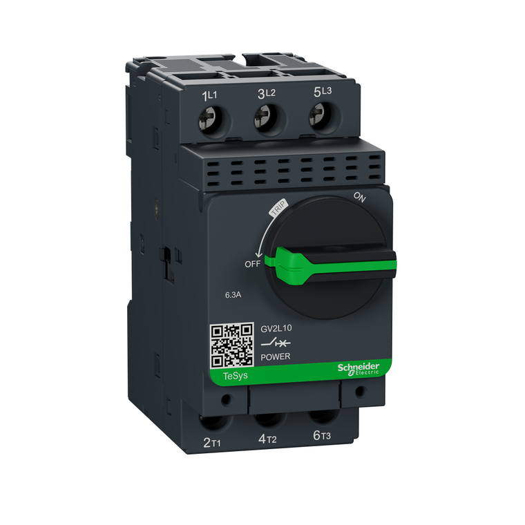 Schneider Electric GV2L10 Tesys Magnetic Circuit Breaker