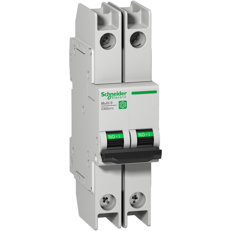 Schneider Electric M9F53210 Multi9 C60Bpr 2P D 10A 10Ka 480Y/277V