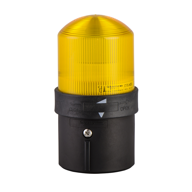 Schneider Electric XVBL4M8 Illuminated Beacon Yellow Flashing Light