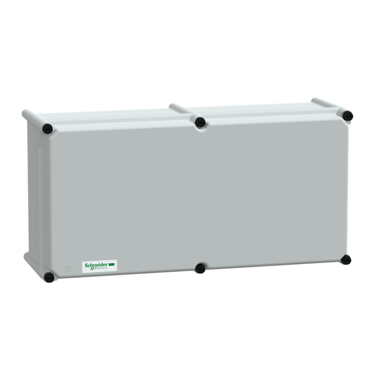 Schneider Electric NSYPLSP2754G 7035 Opaque Pol Pls Box27X54X18