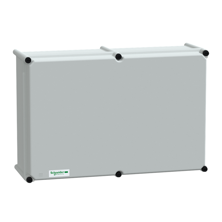 Schneider Electric NSYPLSP3654G 7035 Opaque Pol Pls Box36X54X18