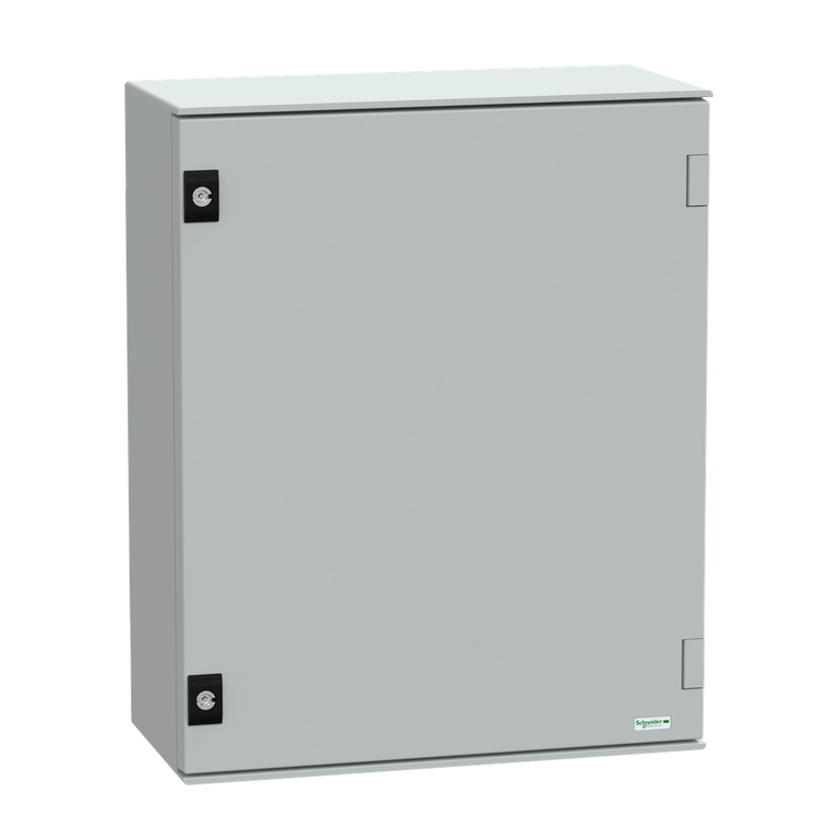 Schneider Electric NSYPLM54PG 7035 Wm Pol Plm530X430X200 Met Pl