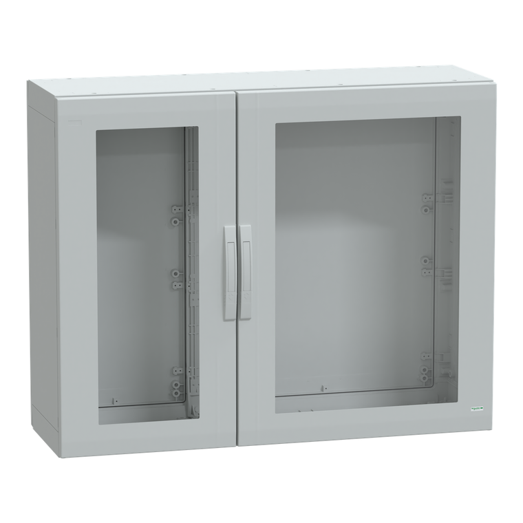 Schneider Electric NSYPLA10124TG 7035 Fs Pol 1000X1250X420 Glazed