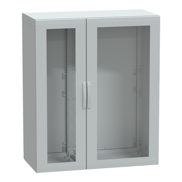 Schneider Electric NSYPLA15126TG Pla Glazed Door H1500Xw1250Xd620