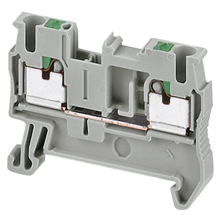 Schneider Electric NSYTRP22AR Push-In Terminal, Feed Through, 2 Points Pack of 50