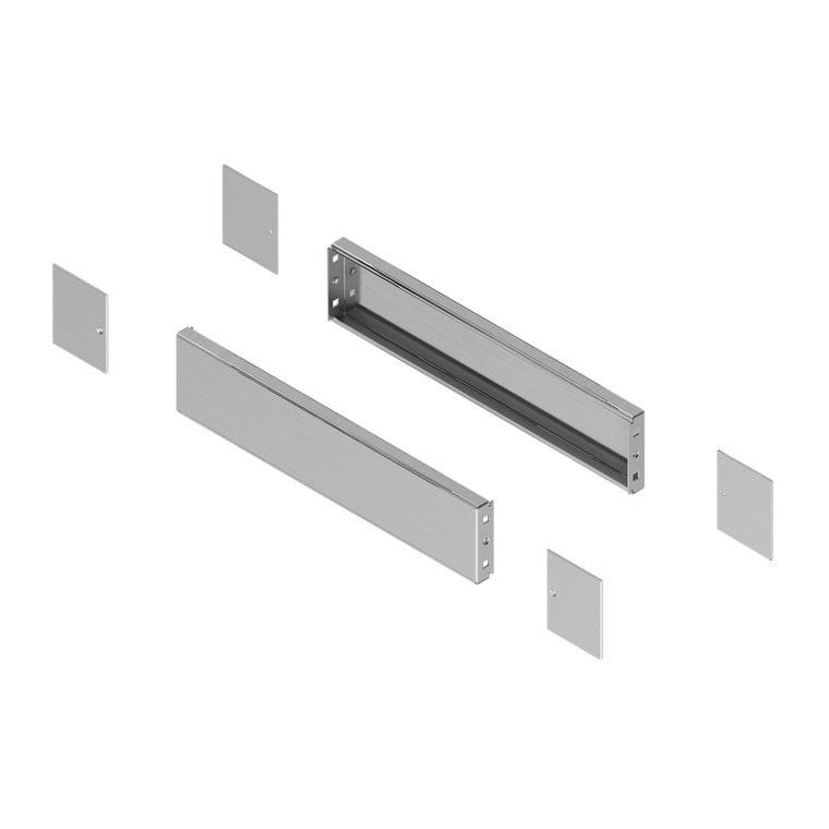 Schneider Electric NSYSPSX4100H Ss Kit Plinth Side D400Xh100 316L