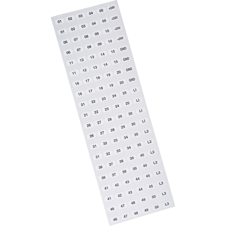Schneider Electric 9080GH210 Terminal Block Marking Tabs Nema