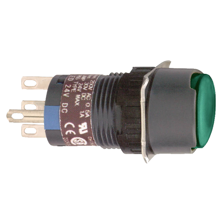 Schneider Electric XB6EAW3B1P Ill.Pu.But.R.Gr.No Nc.24V Pack of 5