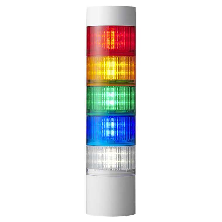 Patlite LR10-5M2WJBW-RYGBC
