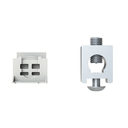 ABB KXT2CUAL2-3PC Electrical Connection Kit with Front Terminals for Copper-Aluminium Cables (14-2/0 AWG) - UL & CSA Certified, 3 Pieces