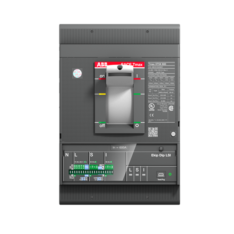 ABB XT5SU360BFFF000XXX Xt5S 600 Ekip Dip Lsi In600 3P Ul