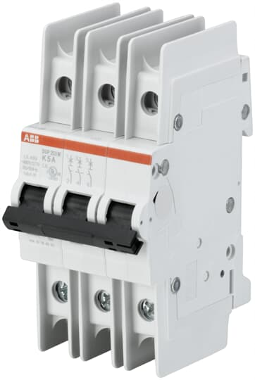 ABB SUP203M-K4 Mcb Sup200M 3P K 4A Ul 489