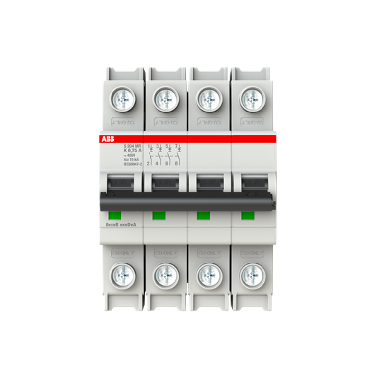 ABB S204MR-K0.75 Mcb Mcb - S200Mr