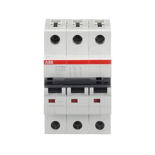 ABB ST203M-D0.5 Mcb St200M 3P D 0.5A Ul1077