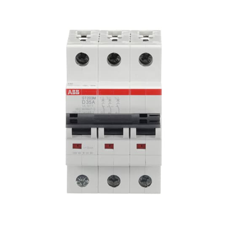 ABB ST203M-D35 Mcb St200M 3P D 35A Ul1077