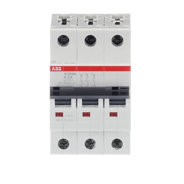 ABB ST203M-K2 Mcb St200M 3P K 2A Ul1077
