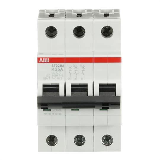 ABB ST203M-K35 Mcb St200M 3P K 35A Ul1077