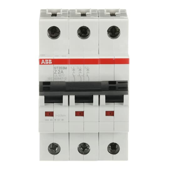 ABB ST203M-Z2 Mcb St200M 3P Z 2A Ul1077