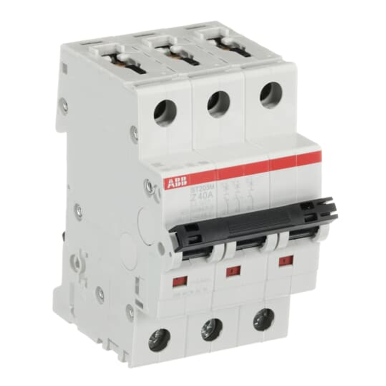 ABB ST203M-Z40 Mcb St200M 3P Z 40A Ul1077