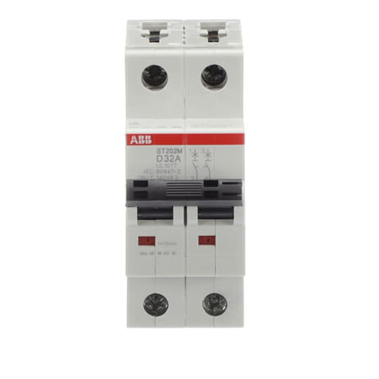 ABB ST202M-D32 Mcb St200M 2P D 32A Ul1077