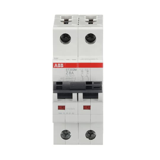 ABB ST202M-Z8 Mcb St200M 2P Z 8A Ul1077