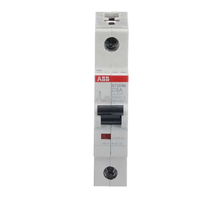 ABB ST201M-C5 Mcb St200M 1P C 5A Ul1077