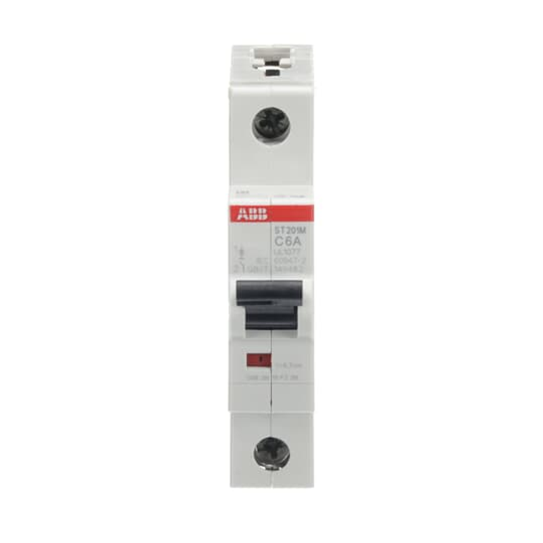 ABB ST201M-C6 Mcb St200M 1P C 6A Ul1077