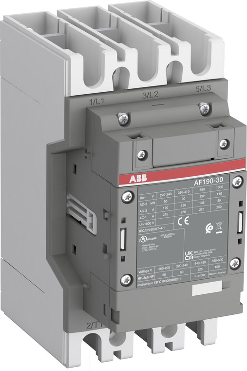 ABB AF190-30-00-43 3P,  275A,  220-240 V 50/60 Hz, 0/0