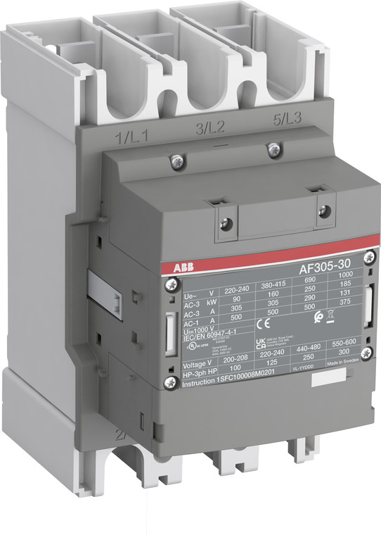 ABB AF305-30-00-42 3P,  400A,  110-120 V 50/60 Hz, 0/0