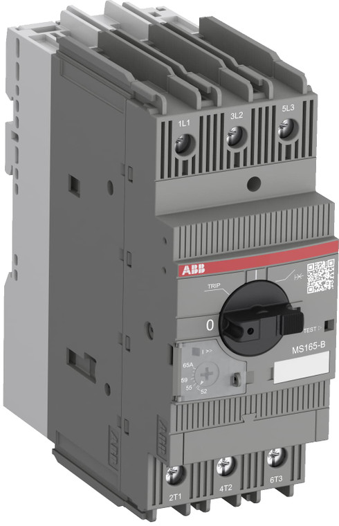ABB MS165-65B Man Motr Strtr 3P 600V 52-65A Rail