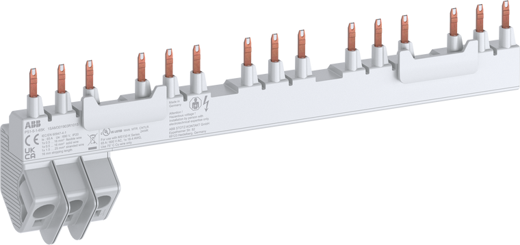 ABB PS1-5-1-65K Ms132 65A 3Ph Busbar 5Mms 1Aux