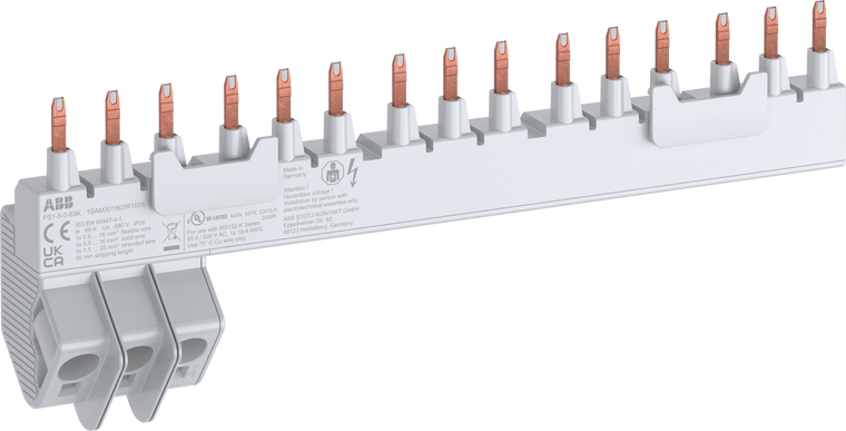 ABB PS1-5-0-65K Ms132 65A 3Ph Busbar 5Mms 0Aux