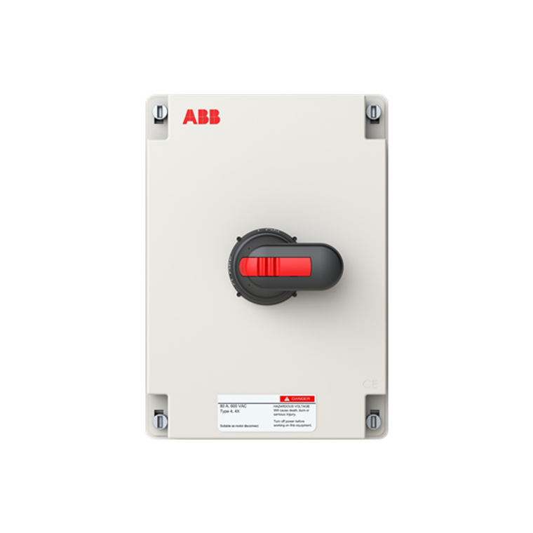 ABB EOT580N3PA3-SRA Erss, 80A-Nf, 3P, N3R, R Select, Ul508,