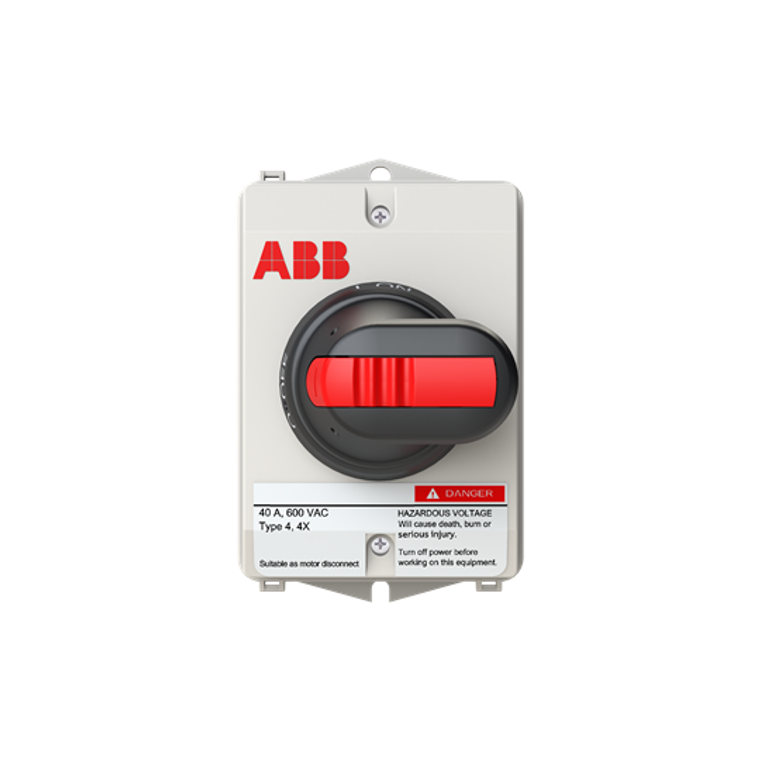 ABB EOT540N3CA3-SRA Erss, 40A-Nf, 3C, N3R, R Select, Ul508,