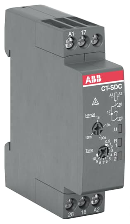ABB 1SVR508211R0100 Ct-Sdc.22 2N/O,  24-48Vdc/24-240Vac